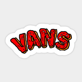 Vans autocollant hotsell